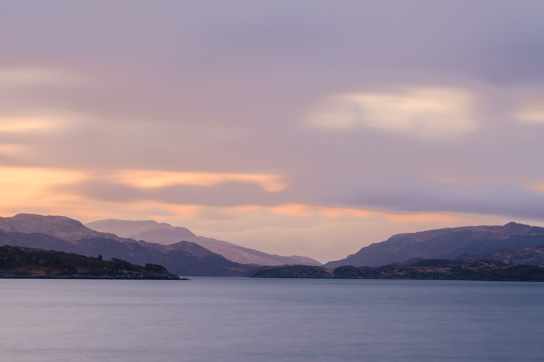 A spring daybreak over Loch Sunart at Glenmore | Ardnamurchan Scotland | Steven Marshall Photography