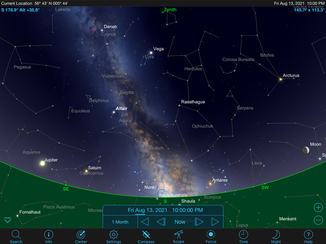 August southern night sky | Stargazing Ardnamurchan | Steven Marshall Photography