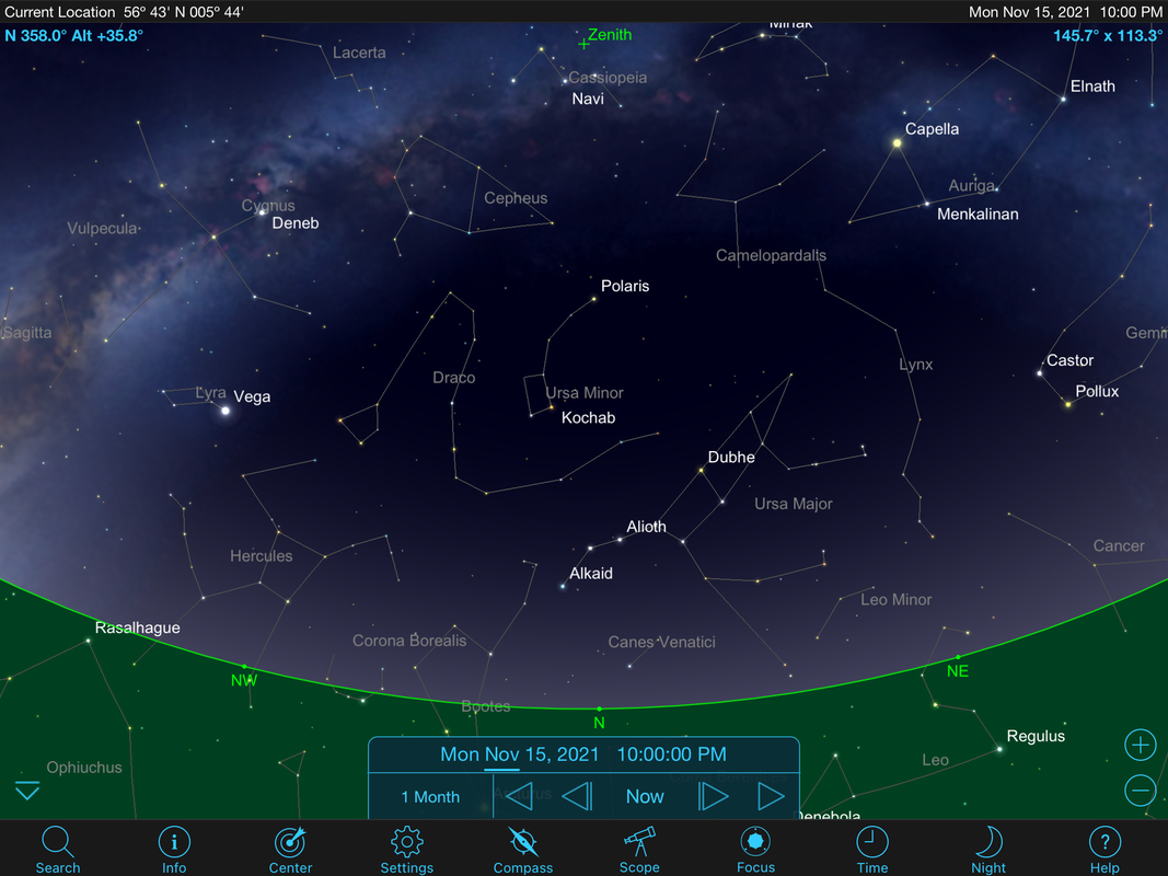 November northern night sky | Stargazing Ardnamurchan | Steven Marshall Photography