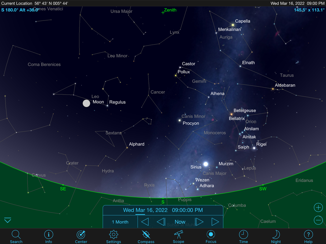 March southern night sky | Stargazing Ardnamurchan | Steven Marshall Photography