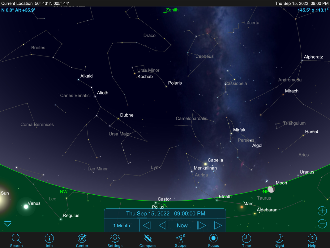 September northern night sky | Stargazing Ardnamurchan | Steven Marshall Photography