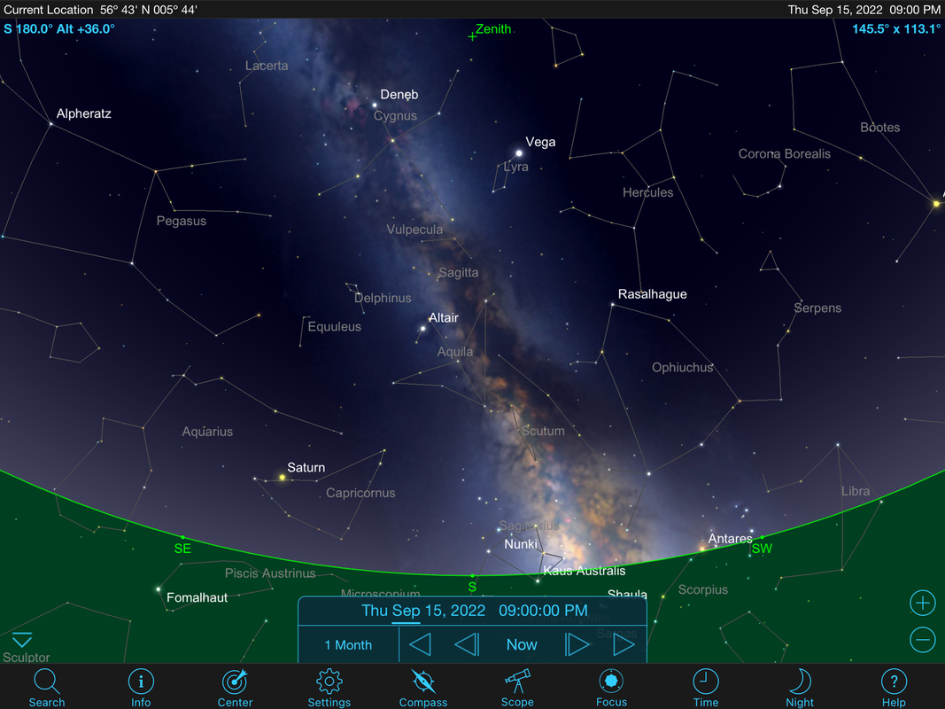 September southern night sky | Stargazing Ardnamurchan | Steven Marshall Photography