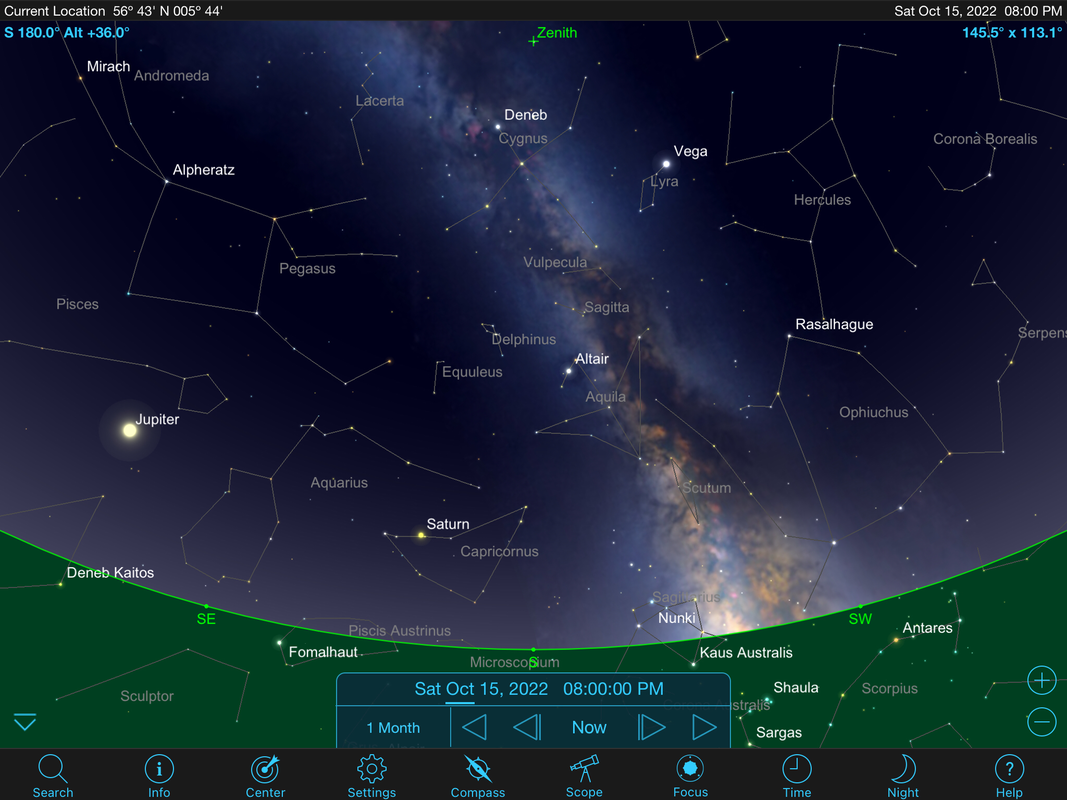 October southern night sky | Stargazing Ardnamurchan | Steven Marshall Photography