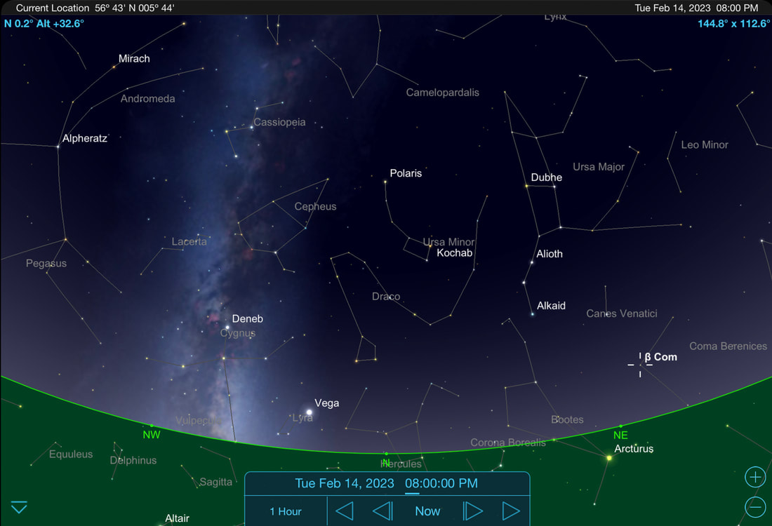 February northern night sky | Stargazing Ardnamurchan | Steven Marshall Photography