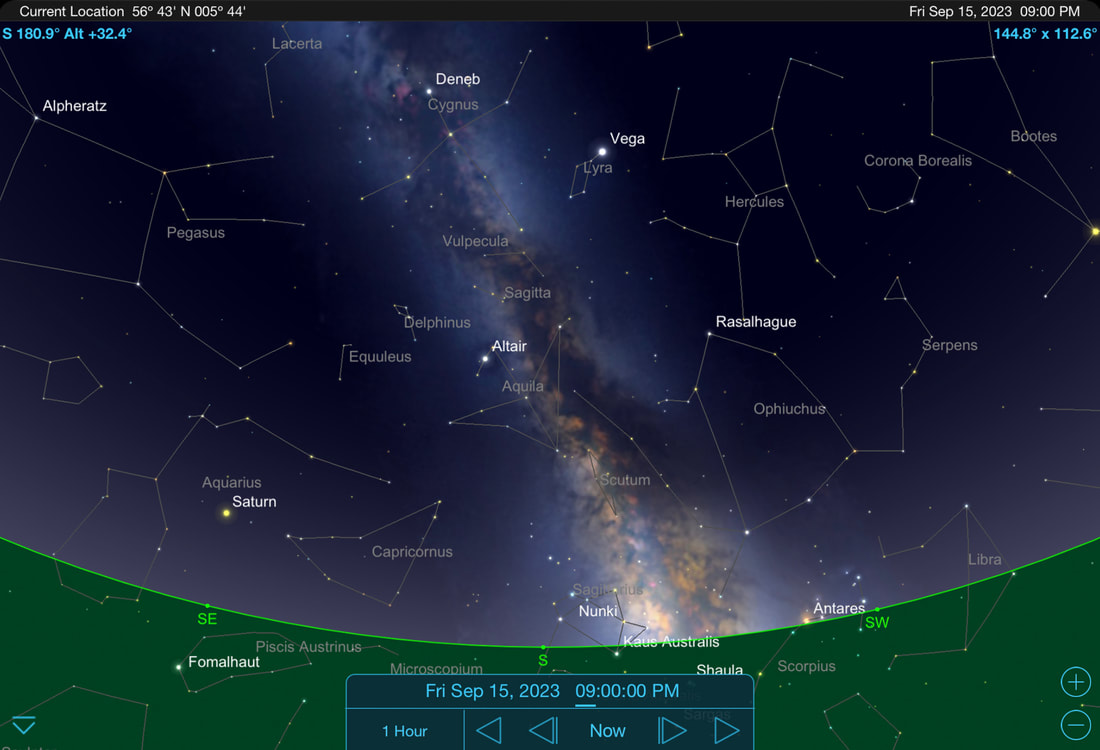 September southern night sky | Stargazing Ardnamurchan | Steven Marshall Photography