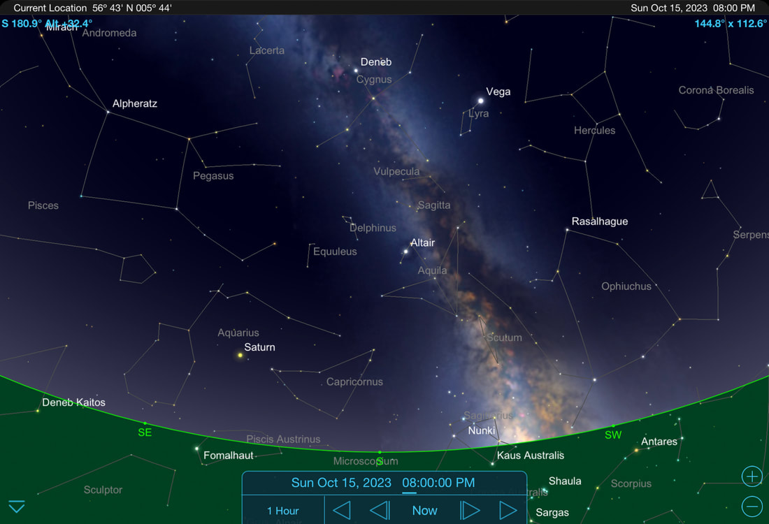 October southern night sky | Stargazing Ardnamurchan | Steven Marshall Photography