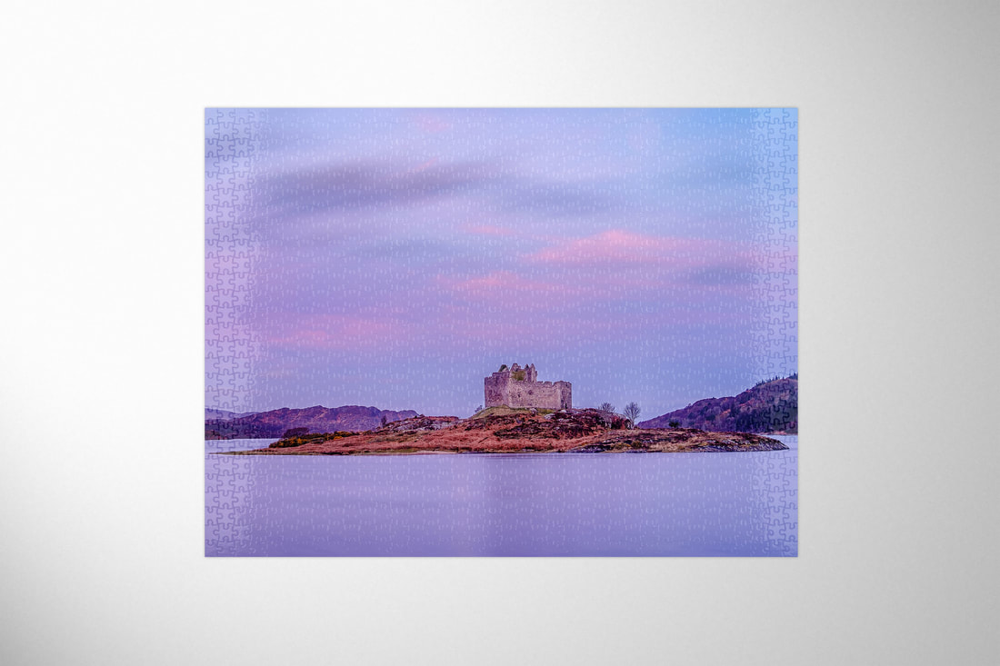 A 1000-piece jigsaw of Castle Tioram | Moidart Scotland | Steven Marshall Photography