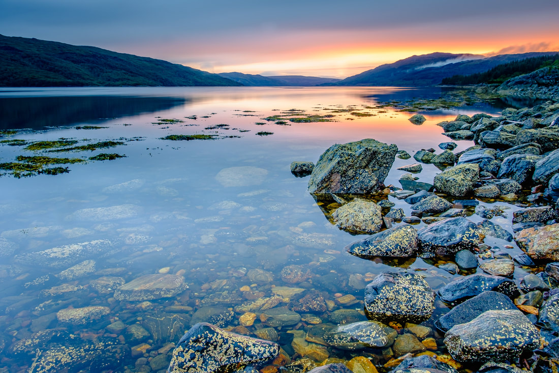 Loch Sunart Sunset at Resipole | Sunart Scotland | Steven Marshall Photography