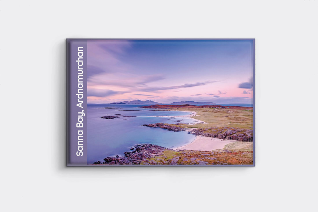 Fridge Magnet featuring an image of Sanna Bay | Ardnamurchan Scotland | Steven Marshall Photography